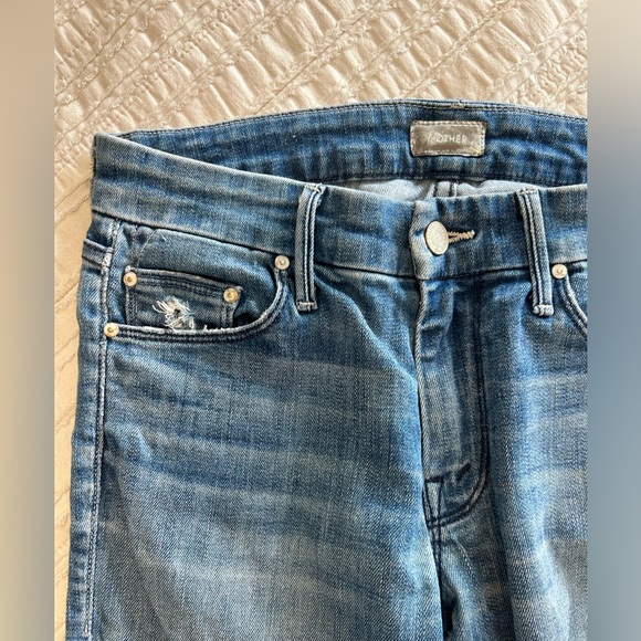 MOTHER | The Looker Ankle Fray | Graffiti Gal - Picture 4 of 10